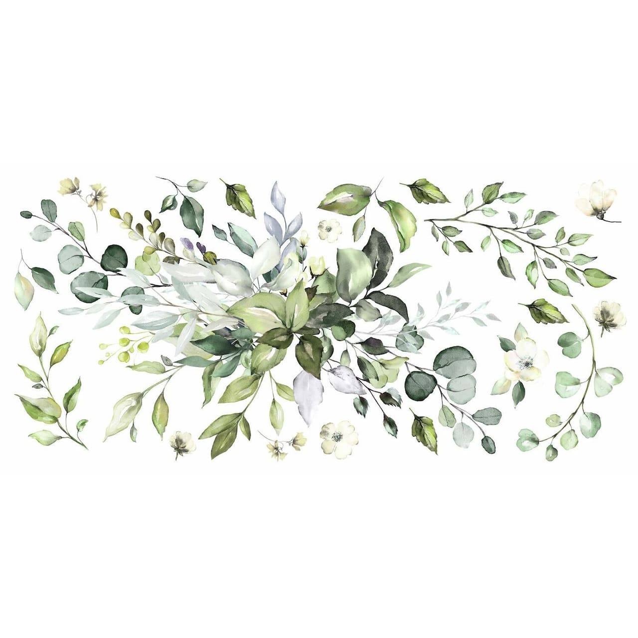 RoomMates Watercolor Floral Arrangement Peel & Stick Giant Decals